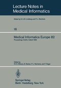Cover: Medical Informatics Europe 82 - Springer