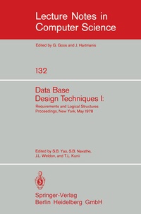 Enlarge image Cover: Data Base Design Techniques I - Springer