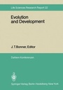 Cover: Evolution and Development - Springer