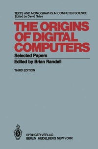 Enlarge image Cover: The Origins of Digital Computers - Springer
