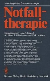 Enlarge image Cover: Notfalltherapie - Springer