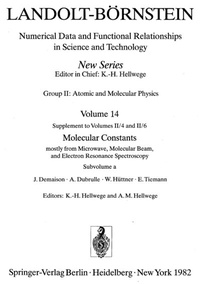 Enlarge image Cover: Diamagnetic Molecules - Springer