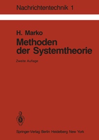 Enlarge image Cover: Methoden der Systemtheorie - Springer