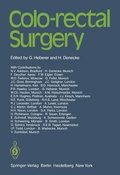 Cover: Colo-rectal Surgery - Springer