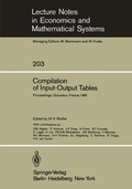 Cover: Compilation of Input-Output Tables - Springer