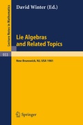 Bild: Lie Algebras and Related Topics - Springer