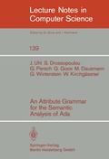 Cover: An Attribute Grammar for the Semantic Analysis of ADA - Springer