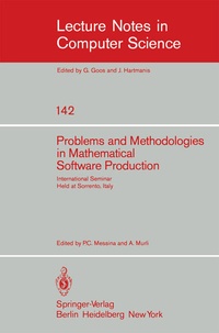 Enlarge image Cover: Problems and Methodologies in Mathematical Software Production - Springer