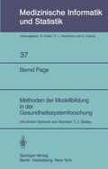 Cover: Methoden der Modellbildung in der Gesundheitssystemforschung - Springer