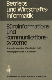 Abbildung von: Büroinformations- und -kommunikationssysteme - Springer