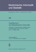 Cover: Ausbildung in der Medizinischen Informatik - Springer
