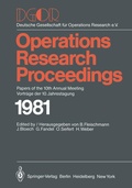 Cover: DGOR - Springer