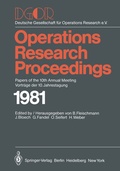 Cover: DGOR - Springer