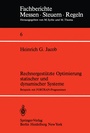 Cover: Rechnergestützte Optimierung statischer und dynamischer Systeme - Springer