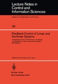Cover: Feedback Control of Linear and Nonlinear Systems - Springer