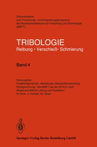 Abbildung von: Tribologie - Springer