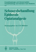 Abbildung von: Schmerzbehandlung Epidurale Opiatanalgesie - Springer