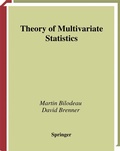 Cover: Theory of Multivariate Statistics - Springer
