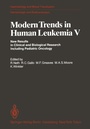 Cover: Modern Trends in Human Leukemia V - Springer