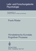 Cover: Hirnelektrische Korrelate Kognitiver Prozesse - Springer