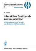 Cover: Interaktive Breitbandkommunikation - Springer