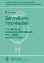 Cover: Kontrollierte Hypotension - Springer