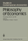 Cover: Philosophy of Economics - Springer