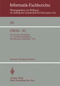 Cover: GWAI-82 - Springer