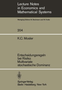 Abbildung von: Entscheidungsregeln bei Risiko Multivariate stochastische Dominanz - Springer