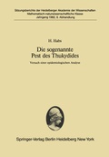 Cover: Die sogenannte Pest des Thukydides - Springer