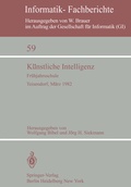 Cover: K&uuml;nstliche Intelligenz - Springer