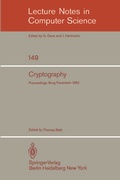 Cover: Cryptography - Springer