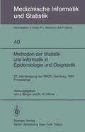Cover: Methoden der Statistik und Informatik in Epidemiologie und Diagnostik - Springer