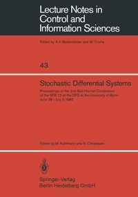 Enlarge image Cover: Stochastic Differential Systems - Springer