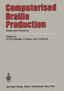 Cover: Computerised Braille Production - Springer