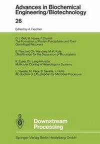 Enlarge image Cover: Downstream Processing - Springer
