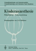 Abbildung von: Kinderanaesthesie - Springer