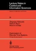 Cover: Optimization of Discrete Time Systems - Springer