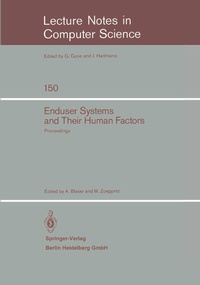 Enlarge image Cover: Enduser Systems and Their Human Factors - Springer
