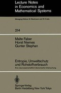 Cover: Entropie, Umweltschutz und Rohstoffverbrauch - Springer