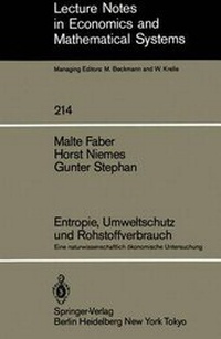 Enlarge image Cover: Entropie, Umweltschutz und Rohstoffverbrauch - Springer