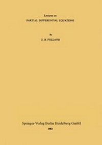 Enlarge image Cover: Lectures on Partial Differential Equations - Springer