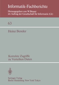 Abbildung von: Korrekte Zugriffe zu verteilten Daten - Springer