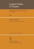 Cover: Laser Physics - Springer