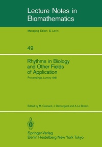 Enlarge image Cover: Rhythms in Biology and Other Fields of Application - Springer