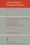 Cover: The Programming Language Ada. Reference Manual - Springer