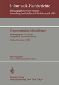 Cover: Geometrisches Modellieren - Springer