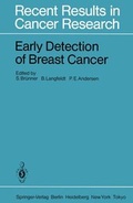 Cover: Early Detection of Breast Cancer - Springer