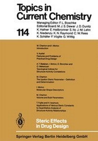 Enlarge image Cover: Steric Effects in Drug Design - Springer