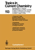Cover: Cyclophanes 1 - Springer